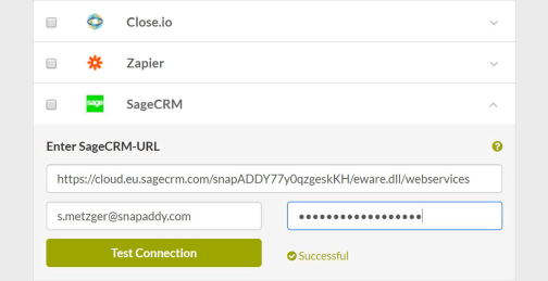 Sage CRM: Simple & quick setup