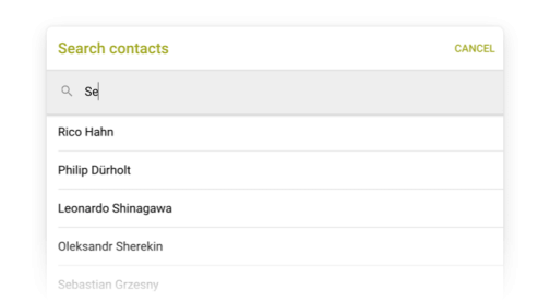 snapADDY VisitReport inventory data
