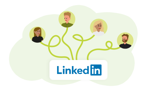 Om verschillende mensen van LinkedIn te zien.