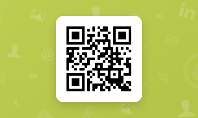 Beispiel 3: QR-Code eines Messe-Badges